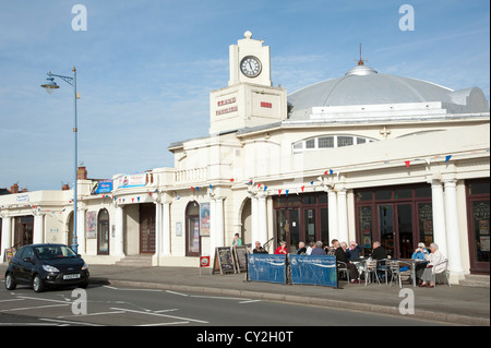 Il Grand Pavilion sul lungomare di Porthcawl South Wales UK Foto Stock