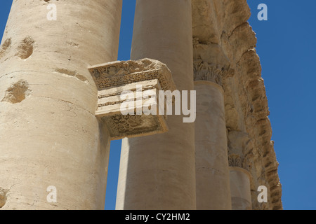 Le antiche rovine di Palmyra, Siria Foto Stock