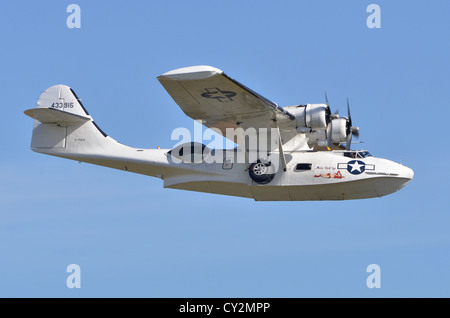 Canadian Vickers PBV-1A Canso un ( Canadese-costruito costruttiva PBY Catalina ) visualizzazione a Duxford Airshow 2012 Foto Stock