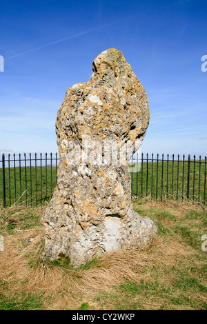 Il Re Stone Rollright Stones Oxfordshire England Regno Unito Foto Stock