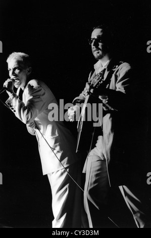 Degli EURYTHMICS UK rock duo con Annie Lennox e Dave Stewart circa 1989. Foto di Jason Tilley Foto Stock