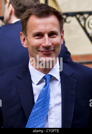 Londra, Regno Unito. Il 31 maggio 2012. (Nella foto) Segretario della cultura Jeremy Hunt arrivati all'inchiesta Leveson oggi 31 maggio 2012 all'Ro Foto Stock