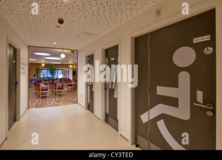 Nuova casa Radcliffe, Gerico, centro salute, Oxford, Regno Unito. Architetto: Hawkins Brown Architects LLP, 2012. Gerico Healt Foto Stock