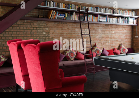 Shoreditch conversione di magazzino con interior design by Niloufar Bakhtiar-Clignet Foto Stock