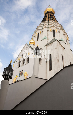 San Alessio della Russia Memorial Church, Lipsia, Sassonia, Germania Foto Stock