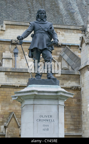 Oliver Cromwell 1599 - 1658 Foto Stock