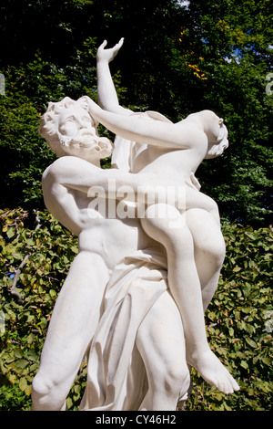 Statua in marmo il Parco Sanssouci, Potsdam, Germania Foto Stock