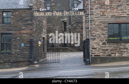 Highland Park Distillery, Kirkwall, Orkney Foto Stock