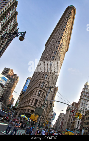 Flatiron Building - New York City, Stati Uniti d'America Foto Stock