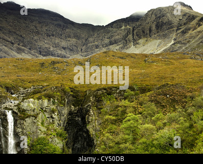 Coire Na Creiche, Le Montagne Cuillin, Isola Di Skye, Ebrides, Scozia, Regno Unito Foto Stock