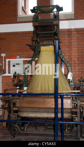 DERBYSHIRE; Matlock Bath; cotone telaio per tessitura a Sir Richard Arkwright MASSON DEL MULINO DI COTONE Foto Stock