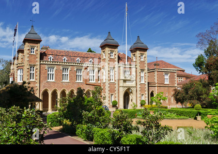 La sede del governo, St George's Terrace, Perth, Western Australia Foto Stock