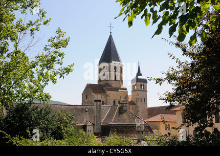 Abbazia di Cluny, Cluny, Saône et Loire, Borgogna, in Francia, in Europa Foto Stock