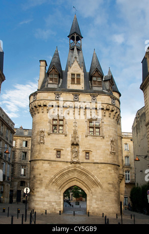 Porte Cailhau, città di Bordeaux, Aquitaine, Gironde, Francia, Europa Foto Stock