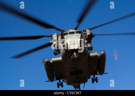 Un CH-53E 'Super stallone' elicottero Foto Stock