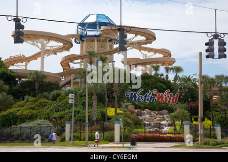 Wet n Wild water park il parco a tema di Orlando in Florida usa Foto Stock