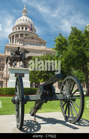 CANNON State Capitol Building di Austin in Texas USA Foto Stock