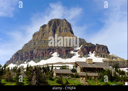 Logan pass Centro Visitatori Parco Nazionale Glacier Montana MT US Foto Stock