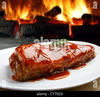 Deliziosi barbecue Foto Stock