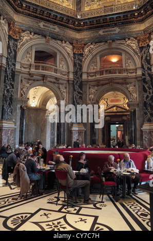 L'incredibile cafe del Kunsthistorisches Museum di Vienna, Austria. Foto Stock