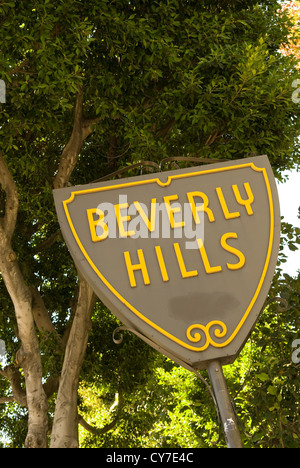 Beverly Hills segno California USA Foto Stock