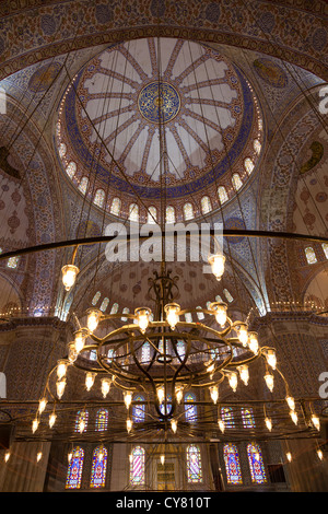 Sultan Ahmed Mosque chiamato anche la Moschea Blu ad Istanbul in Turchia Foto Stock