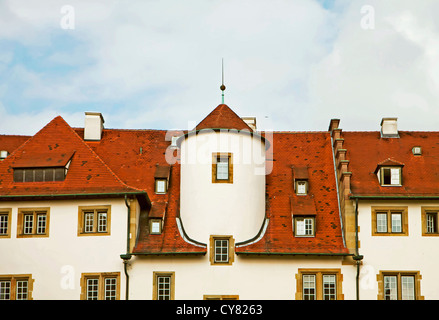 Stuttgart, Germania: Schillerplatz, la vecchia cancelleria Foto Stock