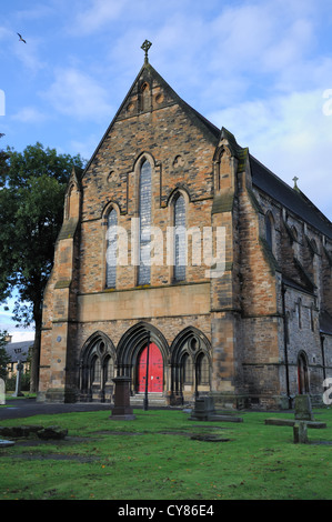Govan vecchia chiesa parrocchiale di Glasgow, Scotland, Regno Unito Foto Stock