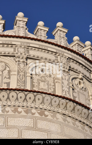 Manierista facciata barocca del castello Foto Stock