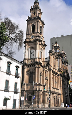 Chiesa di Nossa Senhora do Carmo da Antiga sé, piazza del XV novembre, Rio de Janeiro, Brasile Foto Stock