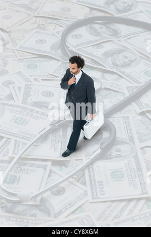 L'aumento esponenziale dei costi di assistenza sanitaria riguardano i professionisti aziendali Foto Stock