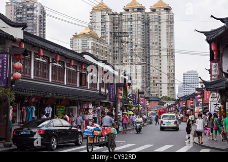 Giardini di Yu bazaar Shanghai, Cina Foto Stock