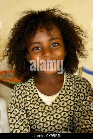 La ragazza da Asmara Eritrea Foto Stock