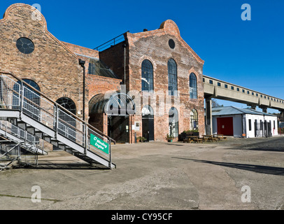 Ingresso al livello nazionale Museo Minerario Scozia la signora Victoria Colliery Newtongrange Midlothian Foto Stock