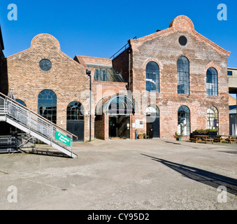 Ingresso al livello nazionale Museo Minerario Scozia la signora Victoria Colliery Newtongrange Midlothian Foto Stock