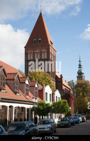 Jacobikirche,greifswald, vorpommern-distretto di Greifswald, mecklenburg-vorpommern, Germania Foto Stock