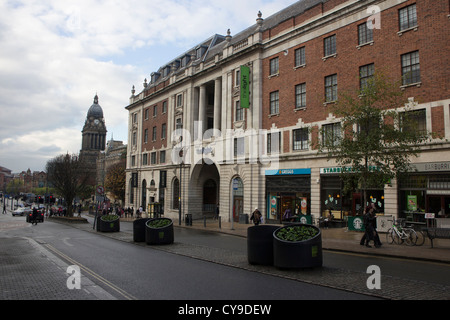 Leeds City Center edifici shot in ottobre con la nuova Canon EOS M Foto Stock