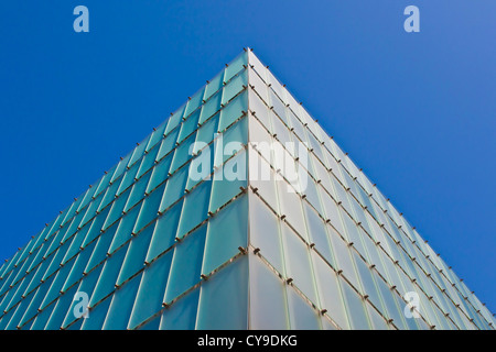 Museo Kunsthaus di Bregenz, KUB, Museo d'arte, Bregenz, il lago di Costanza, Vorarlberg, Austria Foto Stock