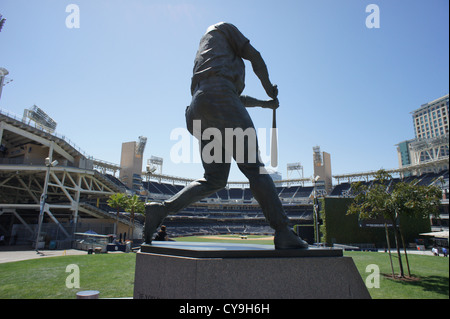 Statua di Tony Gwynn a Petco Park Foto Stock