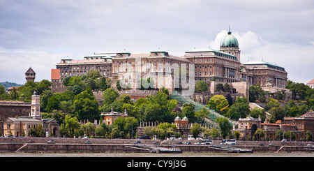 Il Castello di Buda e la Galleria Nazionale Ungherese, Budapest Foto Stock