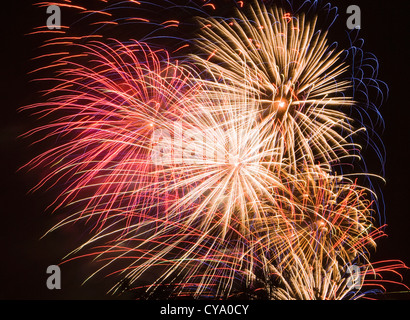 Fuochi d'artificio. Foto Stock