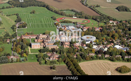 Vista aerea di Radley Collegio Convitto, Abingdon, Oxfordshire Foto Stock