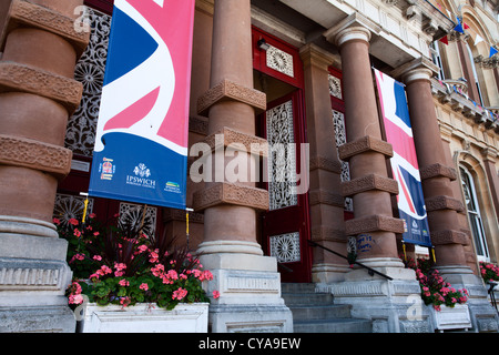 Il Municipio Ipswich Suffolk in Inghilterra Foto Stock