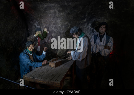 Grotte di St Clements. Avventura contrabbandieri. Hastings, East Sussex, Inghilterra, Regno Unito Foto Stock