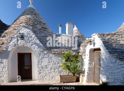 ' Tradizionali Trulli' village (Alberobello,Basilicata-Italy) Foto Stock