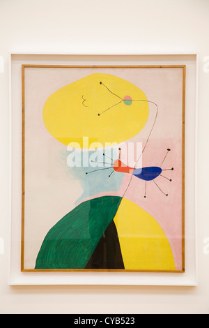 L'Europa, la Svizzera, Zurigo, Kunsthaus, museo d'arte, ritratto III, la pittura di Joan Miro, 1938 Foto Stock