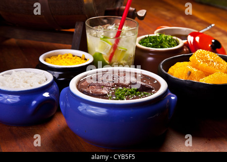 Feijoada brasiliana Foto Stock