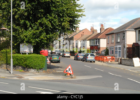 Proprietà di stile vittoriano in Hillsborough e Wadsley - Sheffield, England, Regno Unito Foto Stock