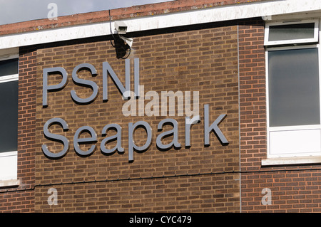 PSNI Seapark, amministrazione e i laboratori di medicina legale per il servizio di polizia dell'Irlanda del Nord. Foto Stock