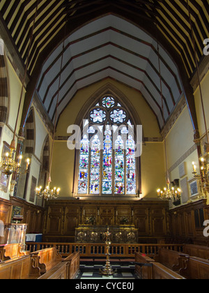 All'interno della cappella di Balliol College di Oxford 3 Foto Stock